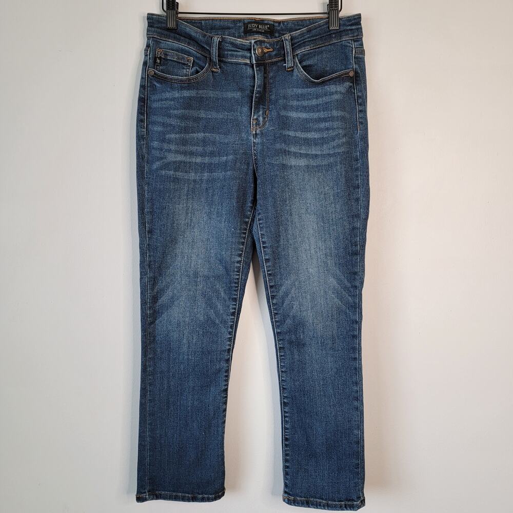 Judy Blue Capri Jeans Stretch 7/28 Basic Preppy Momcore Casual Boho Western